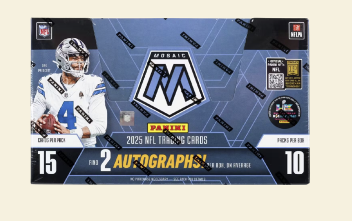 2025 Panini Mosaic Football Hobby Box