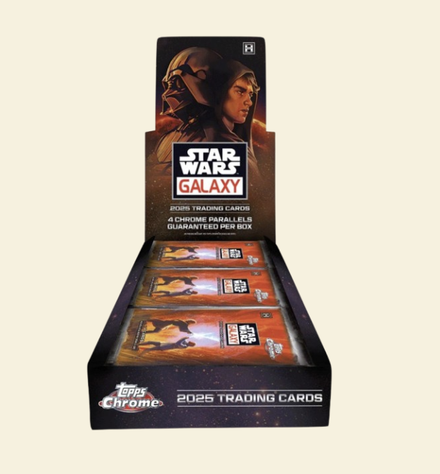2025 Topps Star Wars Chrome Galaxy Hobby Box (Presale)