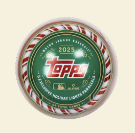 2025 Topps Holiday Baseball Holiday Tin