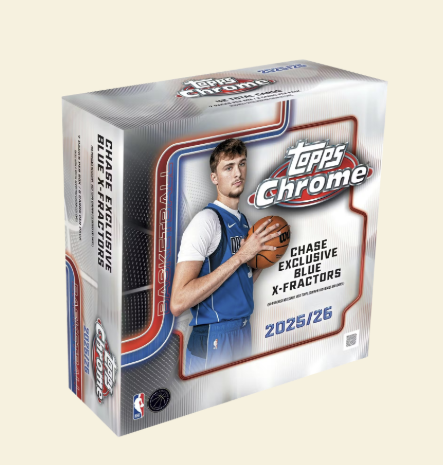 2025-26 Topps Chrome Basketball Mega Box (Presale)