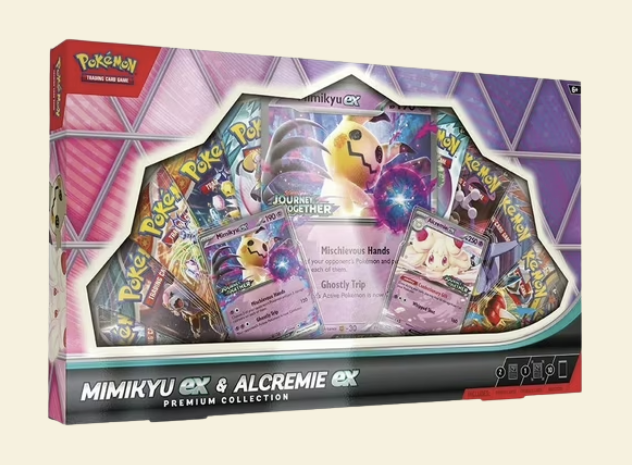 Pokemon: Mimikyu ex & Alcremie ex Premium Collection Box