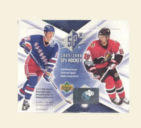 2005-06 Upper Deck SPx Hockey Hobby Box