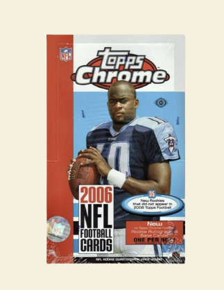 2006 Topps Chrome Football Hobby Box