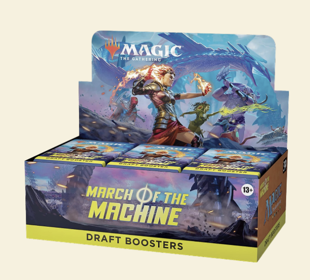 magic the gathering 2021 booster box MTG: March of the Machine Draft Booster Box