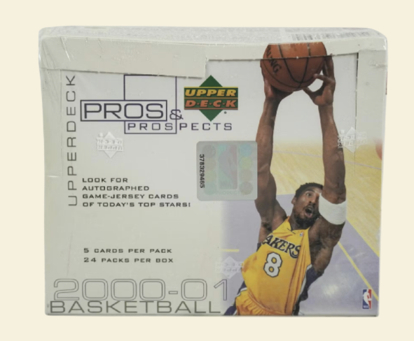 2000-01 Upper Deck Pros & Prospects Basketball Hobby Box