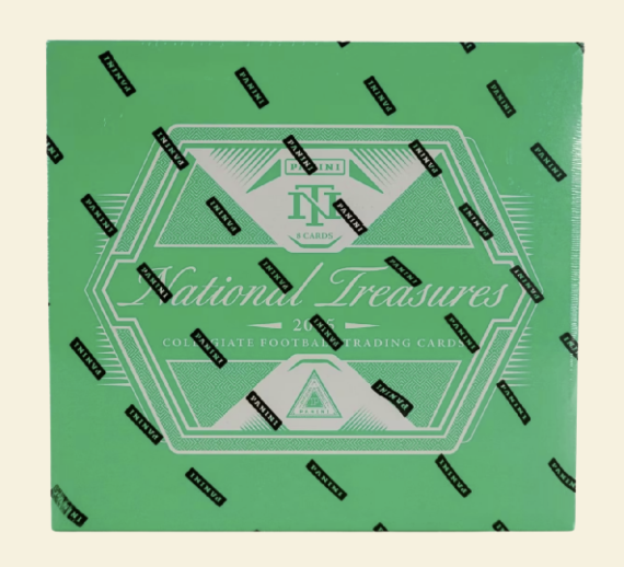 2025 Panini National Treasures Collegiate Football Hobby Box