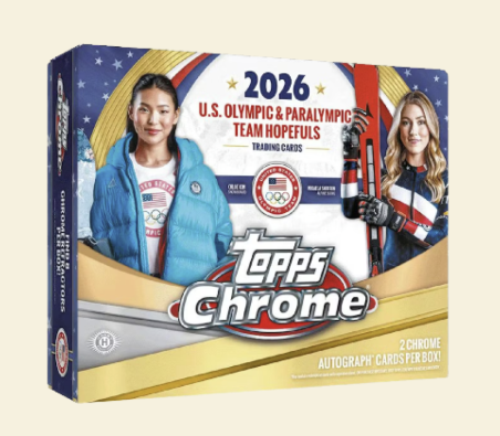 2026 Topps Chrome U.S. Olympics Hobby Box (Presale)