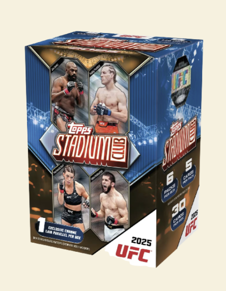 2025 Topps Stadium Club UFC Blaster Box (Presale)