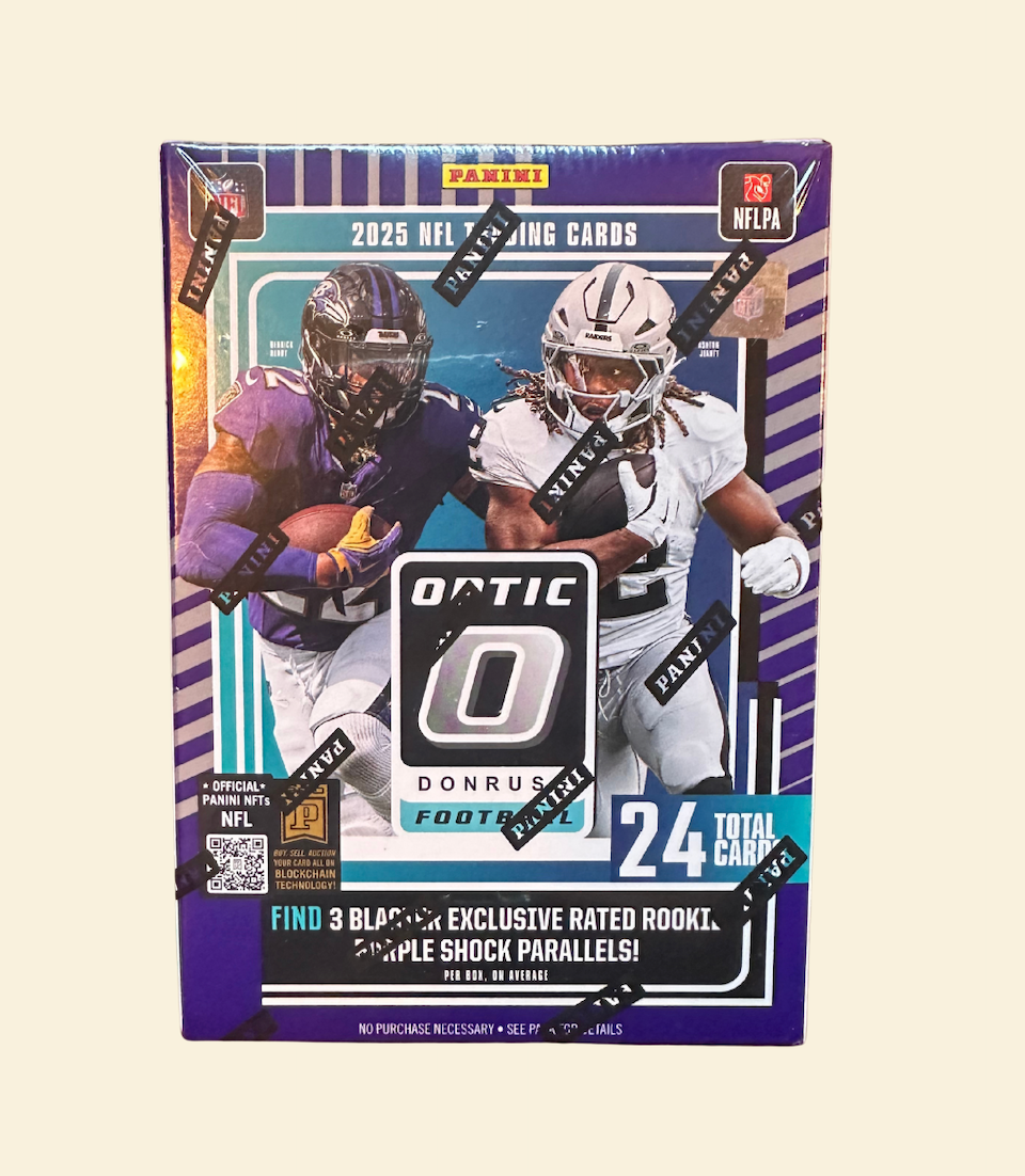 2025 Panini Donruss Optic Football Blaster Box (Purple Shock Parallels)