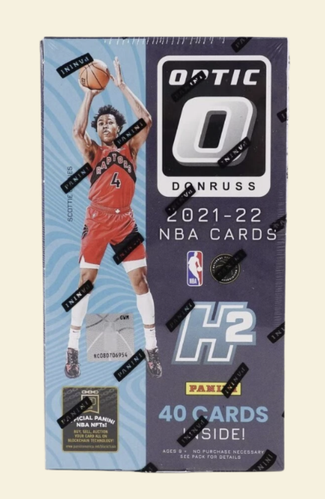 2021-22 Panini Donruss Optic Basketball H2 Hobby Hybrid Box