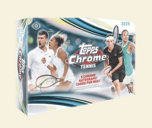 2025 Topps Chrome Tennis Breakers Delight Box (Presale)