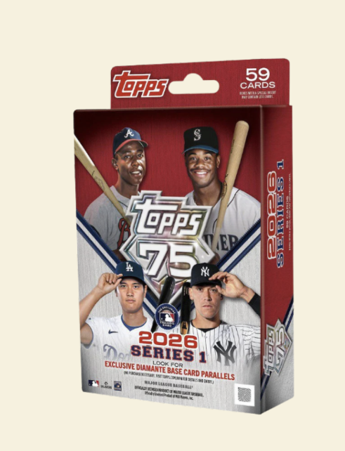 2026 Topps Series 1 Baseball Hanger Box