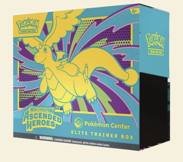Pokemon: Ascended Heroes Pokemon Center Elite Trainer Box Pokemon: Ascended Heroes Pokemon Center Elite Trainer Box