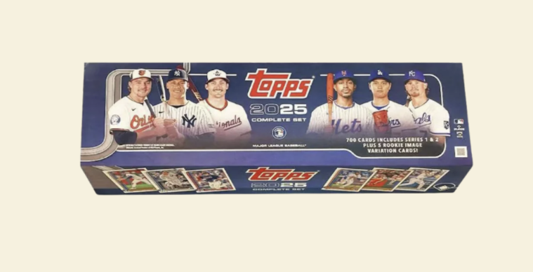 2025 Topps Baseball Complete Retail Factory Set Box