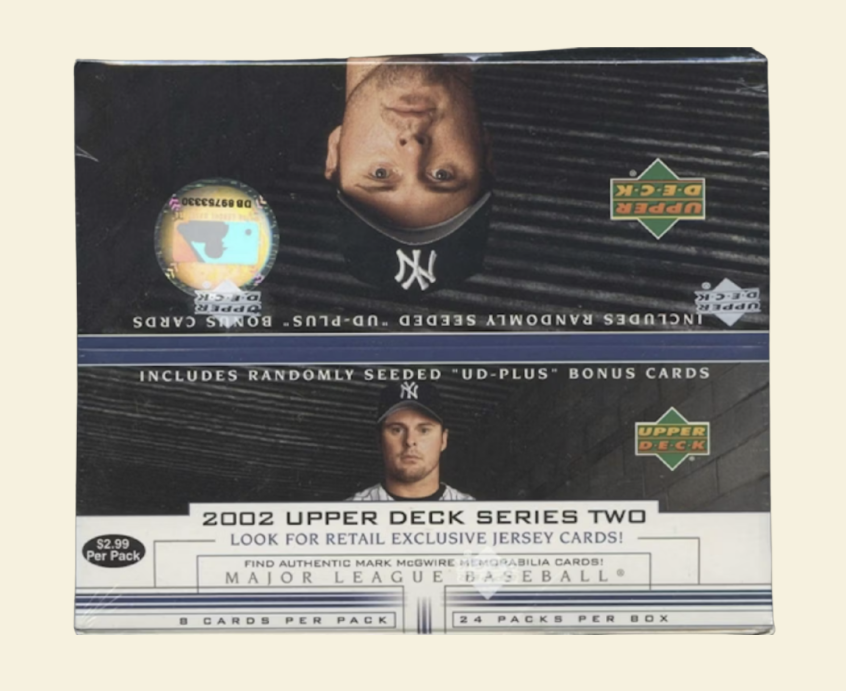 2002 Upper Deck Series 2 Baseball Hobby Box
