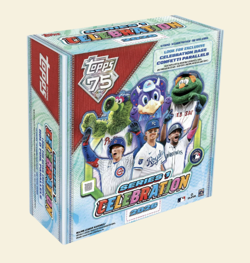 2026 Topps Series 1 Baseball Celebration Mega Box