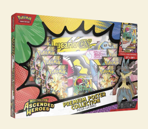 Pokemon: Ascended Heroes Premium Poster Collection