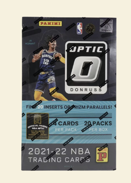 2021-22 Panini Donruss Optic Basketball Asia Tmall Box