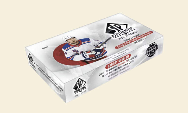2020-21 Upper Deck SP Authentic Hockey Hobby Box