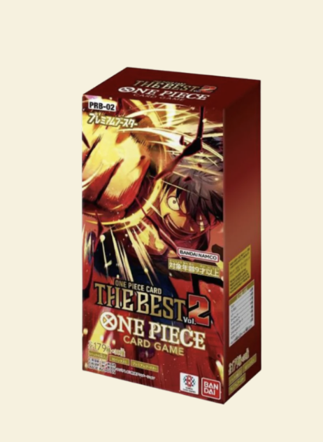 One Piece: The Best Vol. 2 Japanese Booster Box (PRB-02)