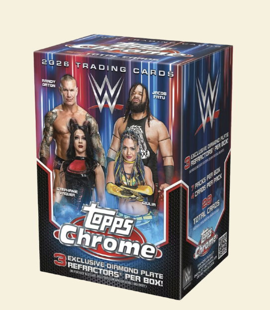 2026 Topps Chrome WWE Wrestling Blaster Box