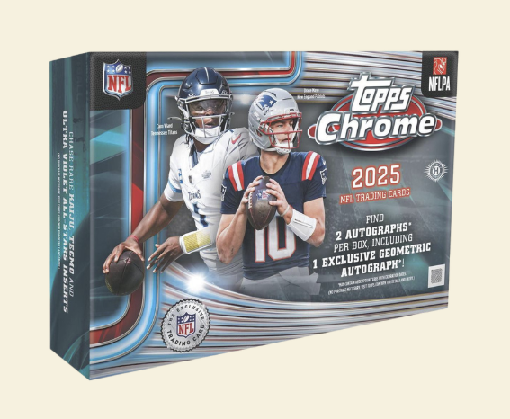 2025 Topps Chrome Football Breaker's Delight Box