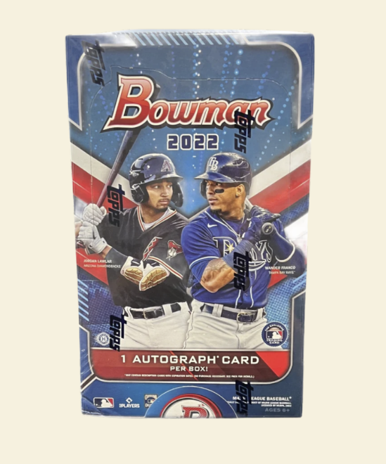 2022-23 Topps Bowman Baseball Hobby Box