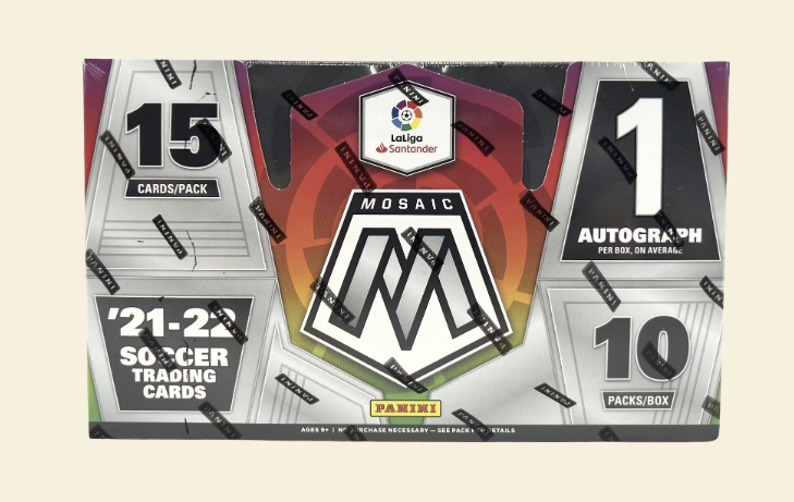 2021-22 Mosaic LaLiga Soccer Hobby Box