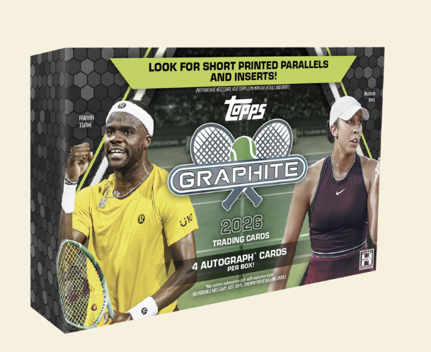 Bleecker Trading - 2026 Topps Graphite Tennis Hobby Box