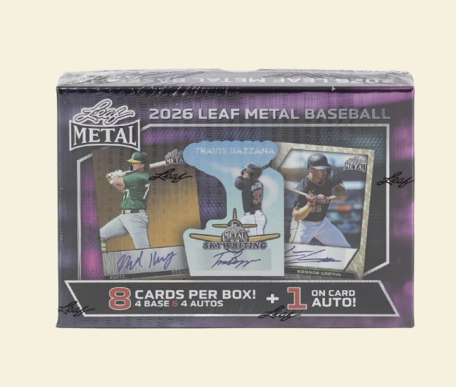2026 Leaf Metal Baseball Hobby Box