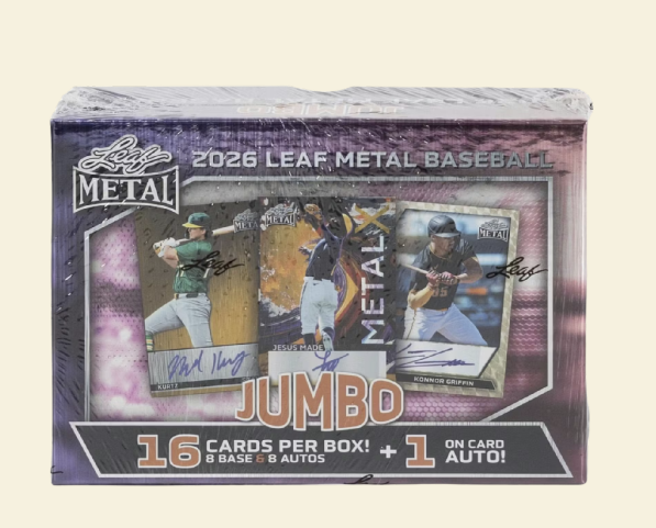 2026 Leaf Metal Baseball Hobby Jumbo Box