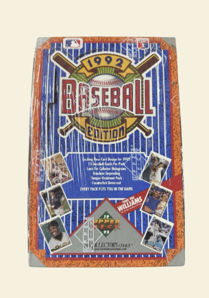 1992 Upper Deck Low Series Baseball Box