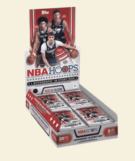 2025-26 Topps NBA Hoops Basketball Hobby Box (Presale)