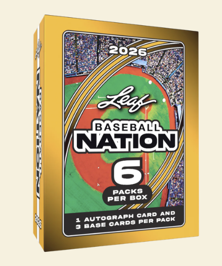 2026 Leaf Baseball Nation Hobby Box