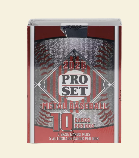 2026 Leaf Pro Set Metal Baseball Hobby Box