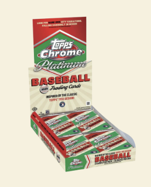 2025 Topps Chrome Platinum Anniversary Baseball Hobby Box