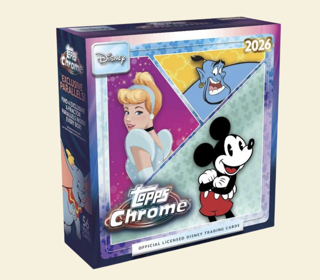 2026 Topps Chrome Disney Mega Box (Presale)