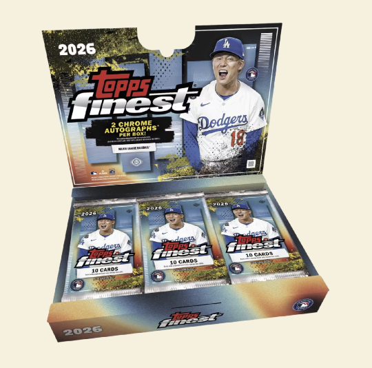 2026 Topps Finest Baseball Hobby Box (Presale)