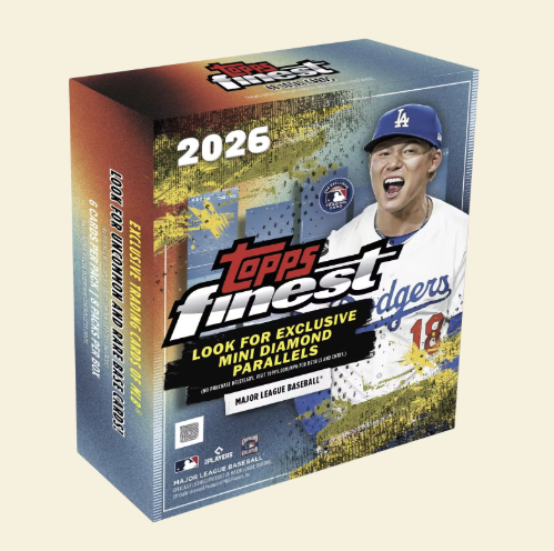 2026 Topps Finest Baseball Mega Box (Presale)