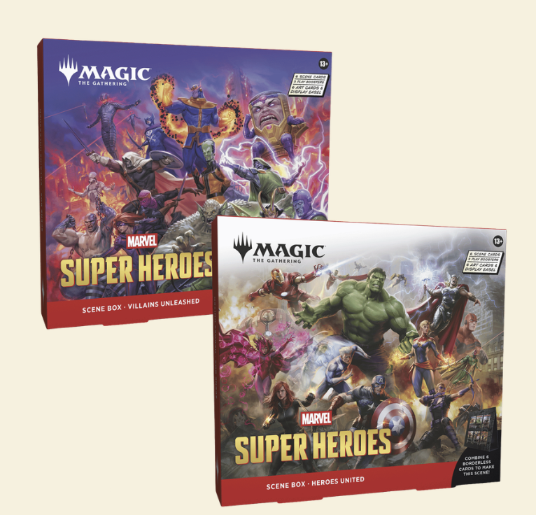 MTG: Marvel Super Heroes Scene Box (Presale)