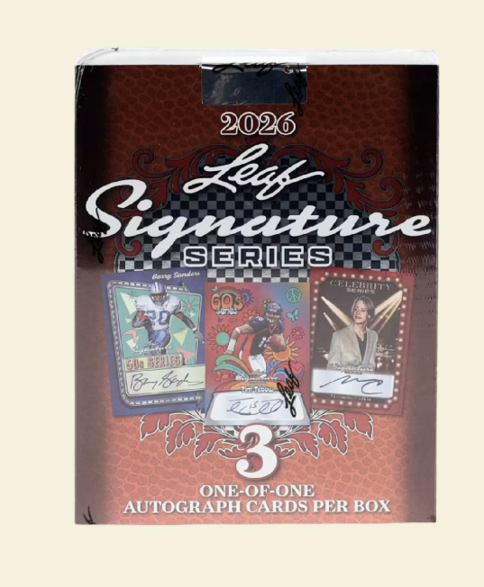 2026 Leaf Metal Signature Series Sports Box (Presale)