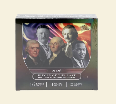 2026 Keepsake Pieces of the Past Historical Premium Edition Hobby Box
