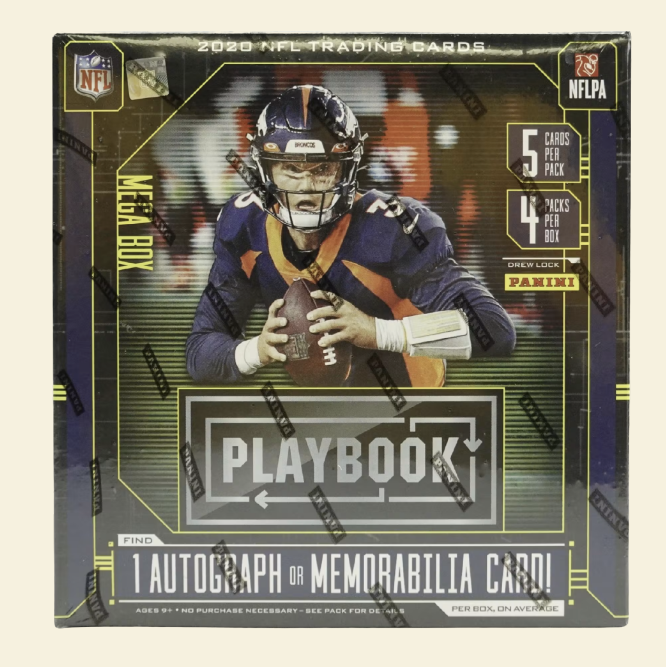 2020 Panini Playbook Football Mega Box (Orange Parallels)