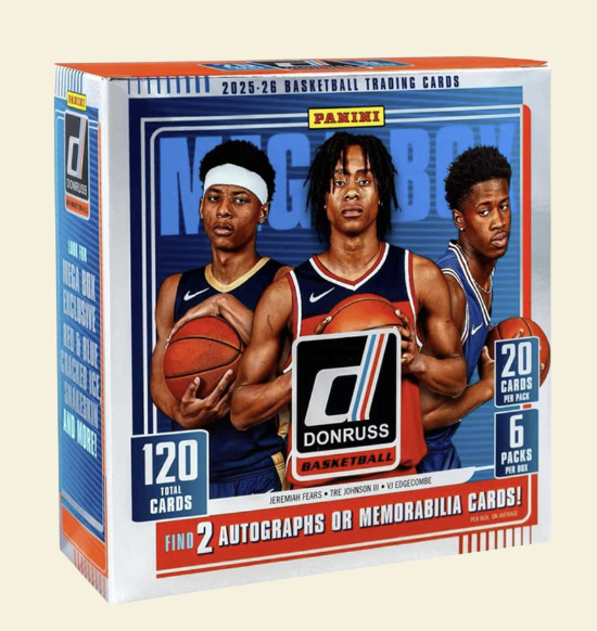 2025-26 Panini Donruss Basketball Mega Box