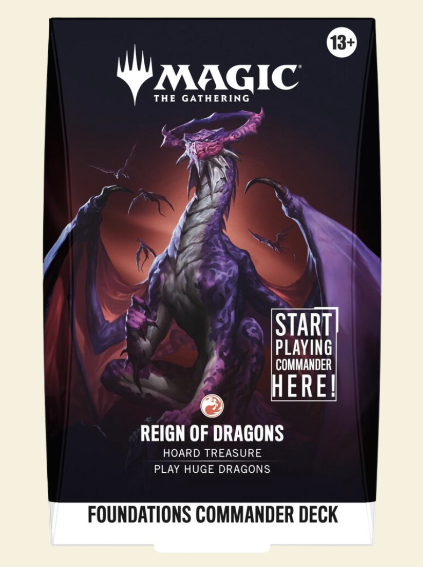MTG: Reign of Dragons Foundations Commander Deck