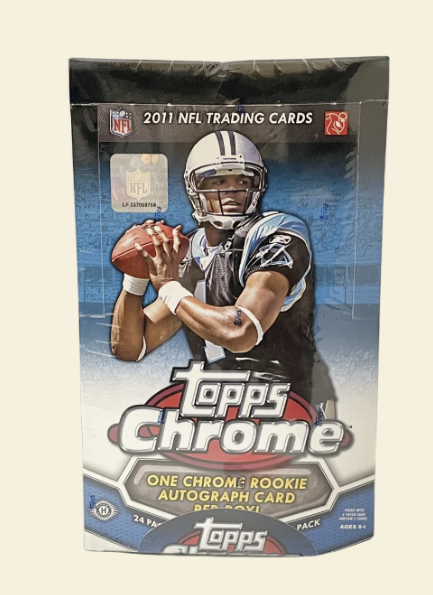 2011 Topps Chrome Football Hobby Box