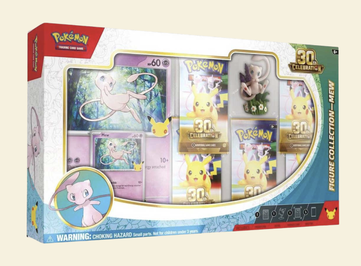 Pokemon 30th Celebration Figure Collection Box (Presale)