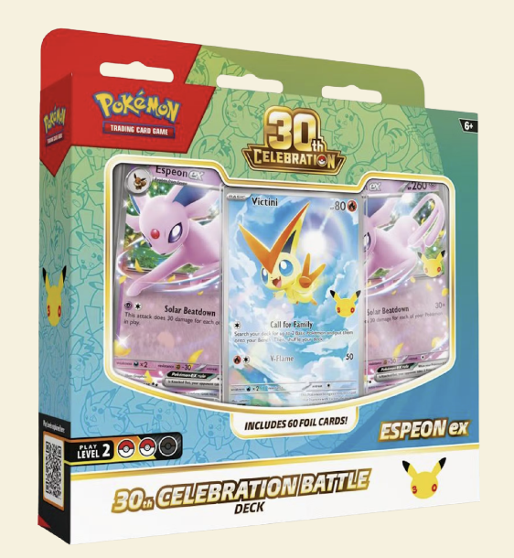 Pokemon: 30th Celebration Battle Deck (Presale)