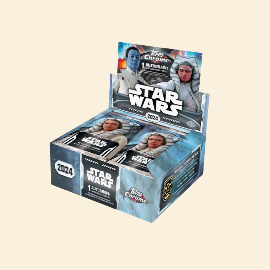 Bleecker Trading - 2024 Topps Star Wars Chrome Hobby Box Bleecker Trading - 2024 Topps Star Wars Chrome Hobby Box