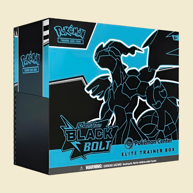 Pokemon Scarlet & Violet: Black Bolt Elite Trainer Box Pokemon Center Edition